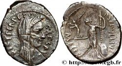 JULIUS CAESAR Denier XF