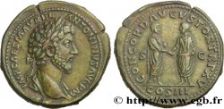 MARC AURÈLE Sesterce SUP/TTB+