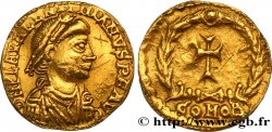 VALENTINIAN III Tremissis q.SPL