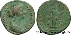 FAUSTINE JEUNE Sesterce TTB/TB+
