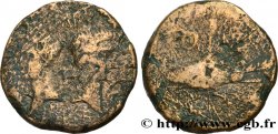 NEMAUSUS - NIMES - AUGUSTUS and AGRIPPA Dupondius COL NEM (as)