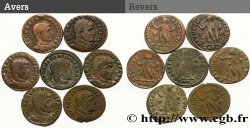 LOTS Lot de sept follis ou nummi lot