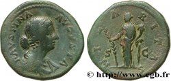 FAUSTINA GIOVANE Sesterce q.BB