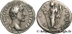 ANTONINUS PIUS Denier XF