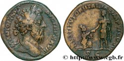 MARCUS AURELIUS Sesterce VF