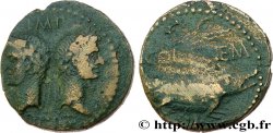 AUGUSTE et AGRIPPA Dupondius TTB