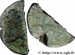 NEMAUSUS - NÎMES - AUGUSTE et AGRIPPA Dupondius NEM COL - coupé en deux