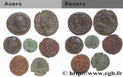 LOTS Lots de 7 monnaies