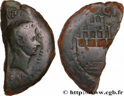 VIENNA - VIENNE - JULES CÉSAR et OCTAVE Dupondius TB+