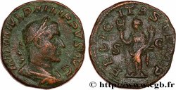 PHILIPPUS I. ARABS Sesterce SS/fSS