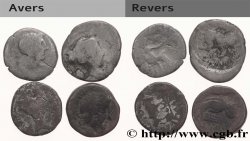 LOTTE Lots de 4 monnaies