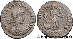 VALENTINIEN II Maiorina pecunia, (MB, Æ 2) TTB