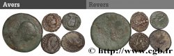 LOTS Lot de 5 monnaies romaines