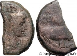 NEMAUSUS - NIMES - AUGUSTUS und AGRIPPA Dupondius COL NEM (as), coupé