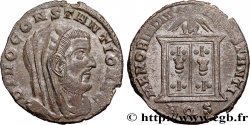 CONSTANCE Ier CHLORE  Follis ou nummus