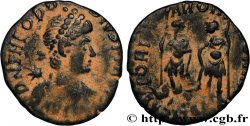 THEODOSIUS II Nummus, (PBQ, Æ 4)