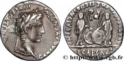 AUGUSTE, CAIUS et LUCIUS Denier TTB