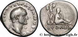 VESPASIAN Denier AU/XF