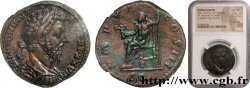 MARCUS AURELIUS Sesterce AU/XF