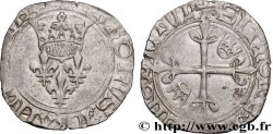 HEIR APPARENT, CHARLES, REGENCY - COINAGE IN THE NAME OF CHARLES VI Gros dit  florette  n.d. Pont-Saint-Esprit