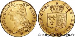 LOUIS XVI Double louis d’or aux écus accolés 1786 Bordeaux