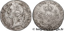 LOUIS XV DIT LE BIEN AIMÉ Écu aux branches d’olivier, tête ceinte d’un bandeau 1746 Aix-en-Provence