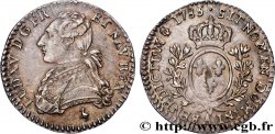 LOUIS XVI Dixième d écu aux branches d olivier 1785 Paris SUP