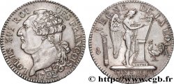 LOUIS XVI (MONARQUE CONSTITUTIONNEL) Demi-écu au génie 1792 Paris