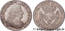 LOUIS XIV  THE SUN KING  Demi-écu aux palmes 1694 Amiens EBC