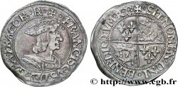 FRANCOIS I Teston du Dauphiné, 2e type s.m. Romans EBC