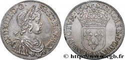 LOUIS XIV  THE SUN KING  Demi-écu, portrait à la mèche courte 1644 Paris, Monnaie du Louvre EBC