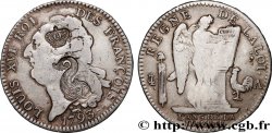 LOUIS XVI (MONARQUE CONSTITUTIONNEL) Écu dit  au génie , légende FRANÇOIS 1793 Paris