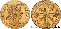 LOUIS XIII LE JUSTE Louis d or aux huit L (effigie de Jean Warin) 1643 Paris