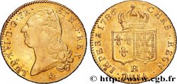 LOUIS XVI Double louis d’or aux écus accolés 1786 La Rochelle TTB+