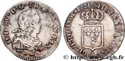 LOUIS XV DIT LE BIEN AIMÉ Sixième d écu de France 1721 Paris
