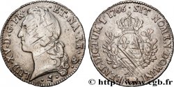 LOUIS XV DIT LE BIEN AIMÉ Écu aux branches d’olivier, tête ceinte d’un bandeau 1766 Bayonne