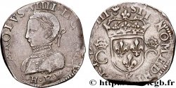 CHARLES IX Teston, 2e type 1563 Bordeaux