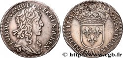 LOUIS XIII LE JUSTE Quart d écu, buste drapé (1er buste de Jean Warin) 1642 Paris, Monnaie du Louvre