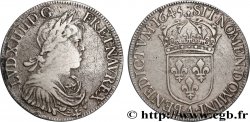 LOUIS XIV  THE SUN KING  Écu, portrait à la mèche courte 1645 Paris, Monnaie du Louvre