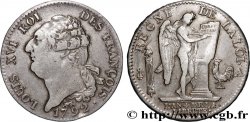 LOUIS XVI (MONARQUE CONSTITUTIONNEL)  Écu au génie 1792 Paris TTB