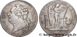 LOUIS XVI (MONARQUE CONSTITUTIONNEL) Demi-écu au génie 1792 Paris