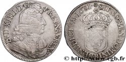 LOUIS XIV LE GRAND OU LE ROI SOLEIL Demi-écu, portrait à la cravate courte 1681 Rouen