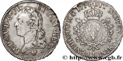 LOUIS XV DIT LE BIEN AIMÉ Écu aux branches d’olivier, buste lauré 1774 Bayonne