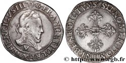 HENRI III Franc au col fraisé 1586 Toulouse TTB+
