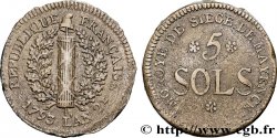 SIÈGE DE MAYENCE 5 sols 1793 Mayence