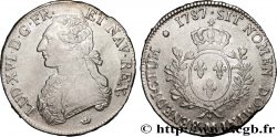 LOUIS XVI Écu aux branches d olivier 1787 Toulouse