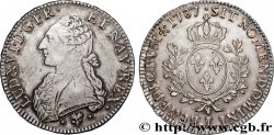 LOUIS XVI Écu aux branches d olivier 1787 Bayonne