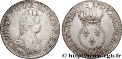 LOUIS XV DIT LE BIEN AIMÉ Écu dit  vertugadin  1716 Paris