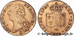 LOUIS XVI Double louis d’or aux écus accolés 1787 Metz