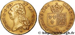 LOUIS XVI Double louis d’or aux écus accolés 1786 Paris